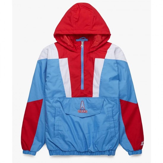 Houston Oilers Pullover Jacket