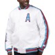 Houston Oilers Throwback D-Line Varsity Satin Jacket