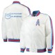 Houston Oilers Throwback D-Line Varsity Satin Jacket