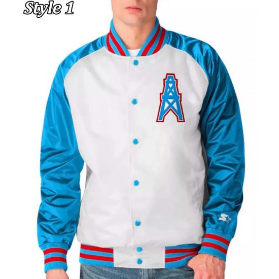 Houston Oilers Varsity Jacket