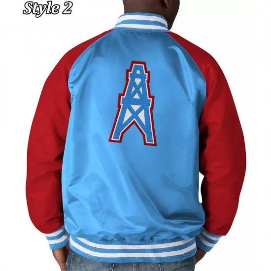 Houston Oilers Varsity Jacket