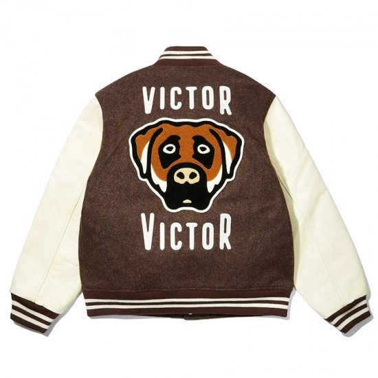 Human Made Victor Brown Varsity Jacket Human Made Victor Brown Varsity Jacket