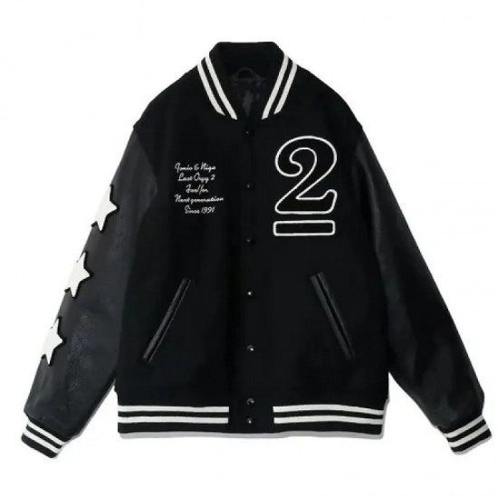 Human Made X Undercover Last Orgy 2 Wool Black Varsity Jacket Human Made X Undercover Last Orgy 2 Wool Black Varsity Jacket