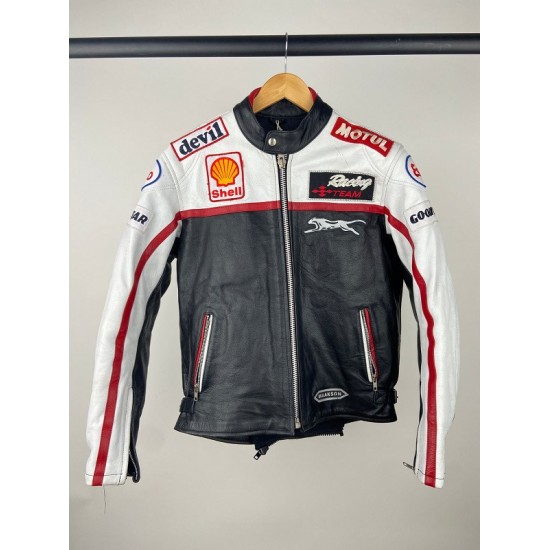 Hunter 90s Leather Motorbike Jacket Hunter 90s Leather Motorbike Jacket
