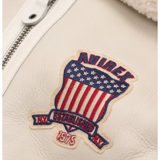 Icon Shearling Leather Biker Jacket