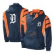 Impact Detroit Tigers Half-Zip Hoodie Jacket