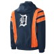 Impact Detroit Tigers Half-Zip Hoodie Jacket