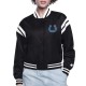 Indianapolis Colts Printed Logo Varsity Satin Jacket Indianapolis Colts Printed Logo Varsity Satin Jacket