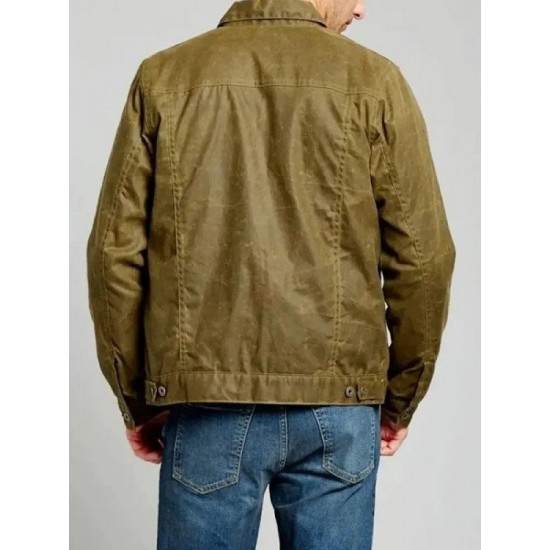 Jack Sheridan Virgin River Season 4 Green Jacket Jack Sheridan Virgin River Season 4 Green Jacket
