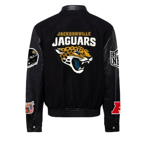 Jacksonville Jaguars Black Varsity Jacket Jacksonville Jaguars Black Varsity Jacket