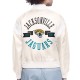 Jacksonville Jaguars Printed Logo Varsity Satin Jacket