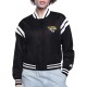 Jacksonville Jaguars Printed Logo Varsity Satin Jacket