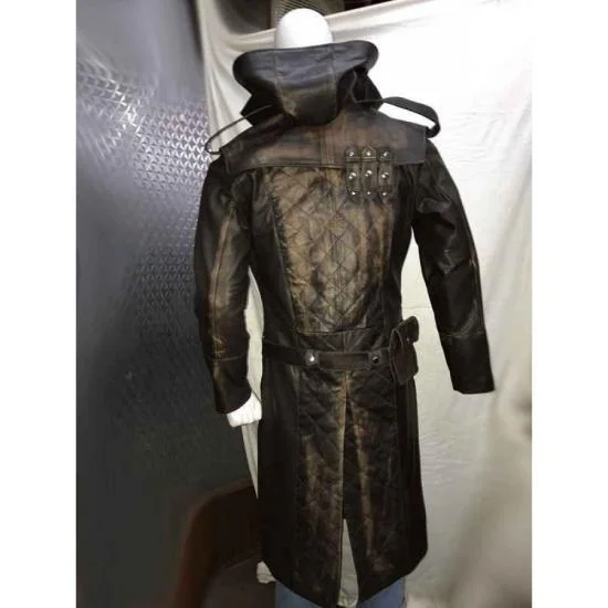 Jacob Frye Assassin’s Creed Syndicate Hoodie Coat Costume Halloween Outfit