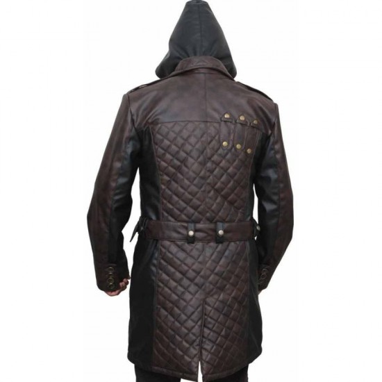 Jacob Frye Assassin’s Creed Syndicate Leather Coat Hoodie Coat Costume Halloween Outfit Jacob Frye Assassin’s Creed Syndicate Leather Coat Hoodie Coat Costume Halloween Outfit