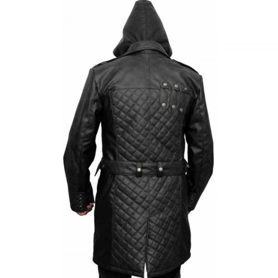Jacob Frye Assassin’s Creed Syndicate Leather Coat Hoodie Coat Costume Halloween Outfit Jacob Frye Assassin’s Creed Syndicate Leather Coat Hoodie Coat Costume Halloween Outfit