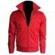 James Dean Rebel Without a Cause Jim Stark Men's Red Cordura Jacket James Dean Rebel Without a Cause Jim Stark Men's Red Cordura Jacket