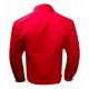 James Dean Rebel Without a Cause Jim Stark Men's Red Cordura Jacket James Dean Rebel Without a Cause Jim Stark Men's Red Cordura Jacket