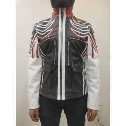 Jin Kazama Jacket Tekken 8 Cosplay Leather Jacket