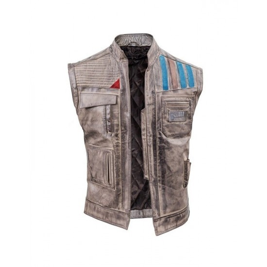 John Boyega Star Wars The Rise of Skywalker Movie Finn Vest John Boyega Star Wars The Rise of Skywalker Movie Finn Vest
