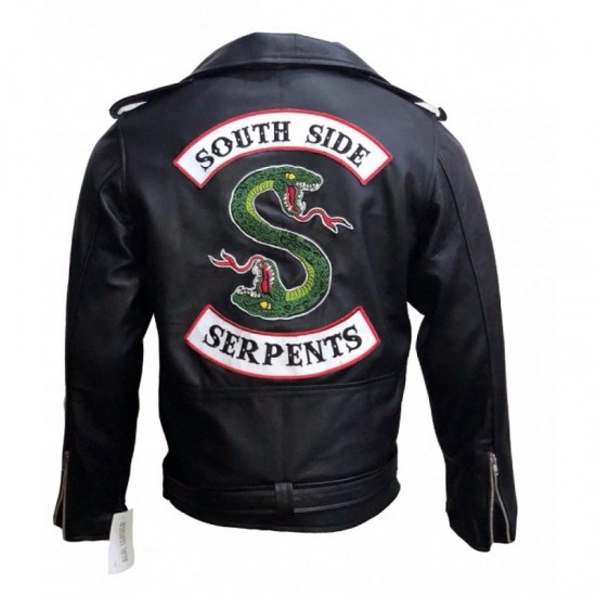 Jughead's South Side Serpents Leather Jacket Jughead's South Side Serpents Leather Jacket