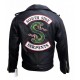 Jughead's South Side Serpents Leather Jacket Jughead's South Side Serpents Leather Jacket