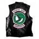 Jughead's South Side Serpents Riverdale Snake Poison Leather Costume Cosplay Jacket With Vest Jughead's South Side Serpents Riverdale Snake Poison Leather Costume Cosplay Jacket With Vest
