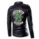 Jughead's South Side Serpents Riverdale Snake Poison Leather Costume Cosplay Jacket With Vest Jughead's South Side Serpents Riverdale Snake Poison Leather Costume Cosplay Jacket With Vest