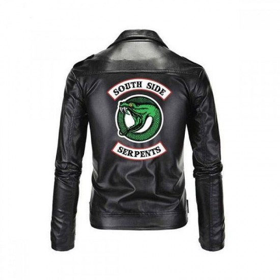 Jughead's South Side Serpents Riverdale Snake Poison Leather Jacket Motorcycle Jacket Jughead's South Side Serpents Riverdale Snake Poison Leather Jacket Motorcycle Jacket