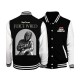 Juice World Black With White Varsity Jacket Juice World Black With White Varsity Jacket