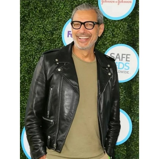 Jurassic World Dominion Jeff Goldblum Leather Jacket Jurassic World Dominion Jeff Goldblum Leather Jacket