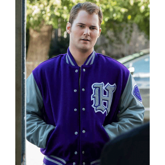 Justin Prentice 13 Reasons Why Letterman Jacket Justin Prentice 13 Reasons Why Letterman Jacket