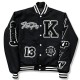 KP University Varsity Black Jacket KP University Varsity Black Jacket
