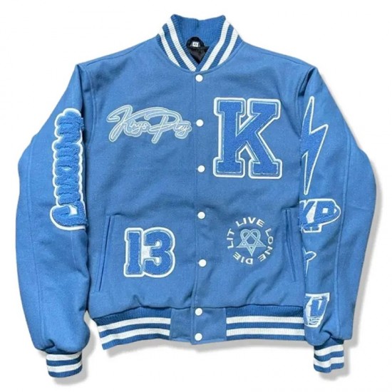 KP University Varsity Blue Jacket KP University Varsity Blue Jacket