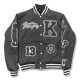 KP University Varsity Grey Jacket KP University Varsity Grey Jacket