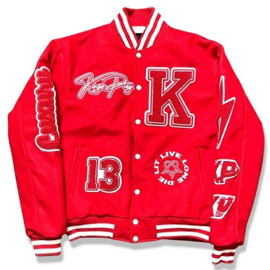 KP University Varsity Red Jacket KP University Varsity Red Jacket