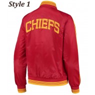 Kansas City Chiefs Starter Red Satin Jacket