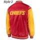 Kansas City Chiefs Starter Red Satin Jacket Kansas City Chiefs Starter Red Satin Jacket