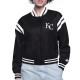 Kansas City Royals Printed Logo Varsity Satin Jacket Kansas City Royals Printed Logo Varsity Satin Jacket