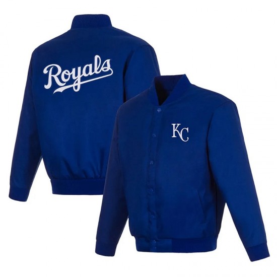 Kansas City Royals Royal Varsity Wool Jacket Kansas City Royals Royal Varsity Wool Jacket