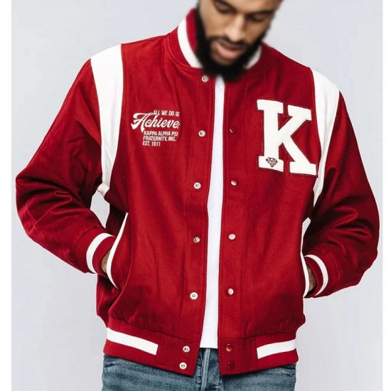 Kappa Alpha PSI World’s Greatest Frat Maroon Varsity Wool Jacket Kappa Alpha PSI World’s Greatest Frat Maroon Varsity Wool Jacket