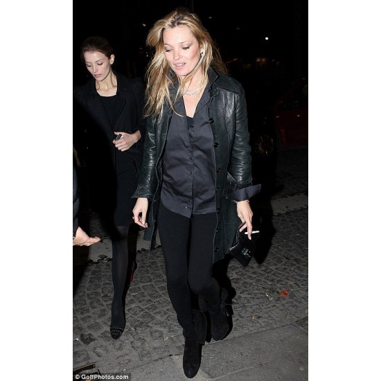 Kate Moss Costume Leather Coat Kate Moss Costume Leather Coat