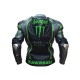 Kawasaki Monster Green Leather Jacket Kawasaki Monster Green Leather Jacket