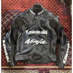 Kawasaki Ninja Black Motorbike Jacket