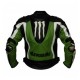 Kawasaki Ninja Green & Black Motorcycle Racing Leather Jacket