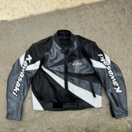 Kawasaki Ninja Motorcycle Leather Jacket
