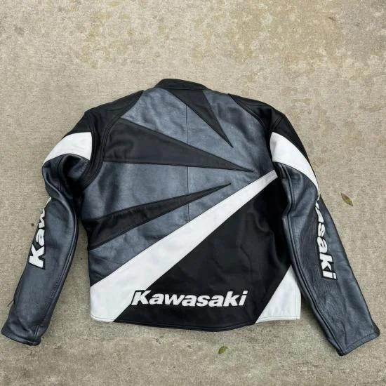 Kawasaki Ninja Motorcycle Leather Jacket