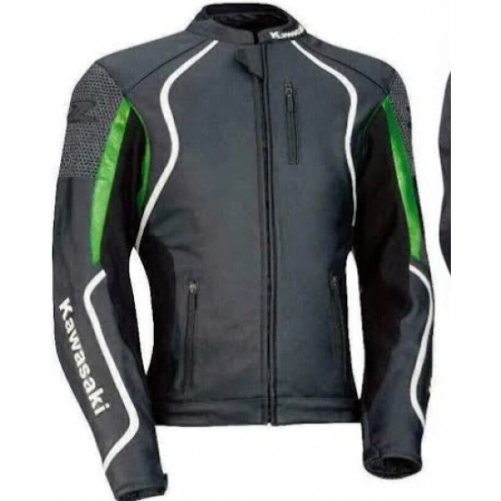 Kawasaki Racing Leather Jacket Kawasaki Racing Leather Jacket