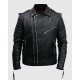 Kay Michael Black Biker Leather Jacket