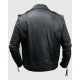 Kay Michael Black Biker Leather Jacket