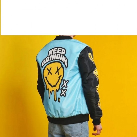 Keep Grinding Bomber Jacket Keep Grinding Bomber Jacket
